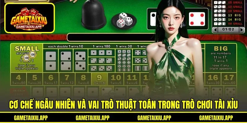 Cơ chế ngẫu nhiên và vai trò thuật toán trong trò chơi tài xỉu