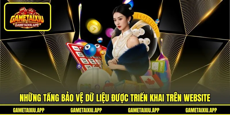 Những tầng bảo vệ dữ liệu được triển khai trên website
